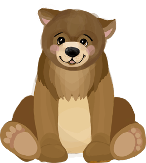 Grizzly Youngster Mascot