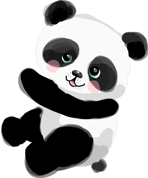 Panda dekoracyjna